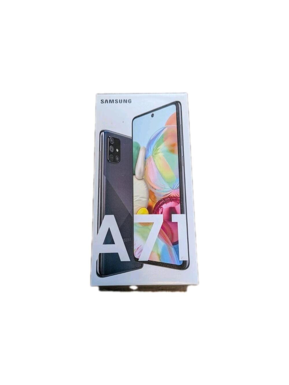 Genuine Samsung Galaxy A21s Empty Retail Box - Black